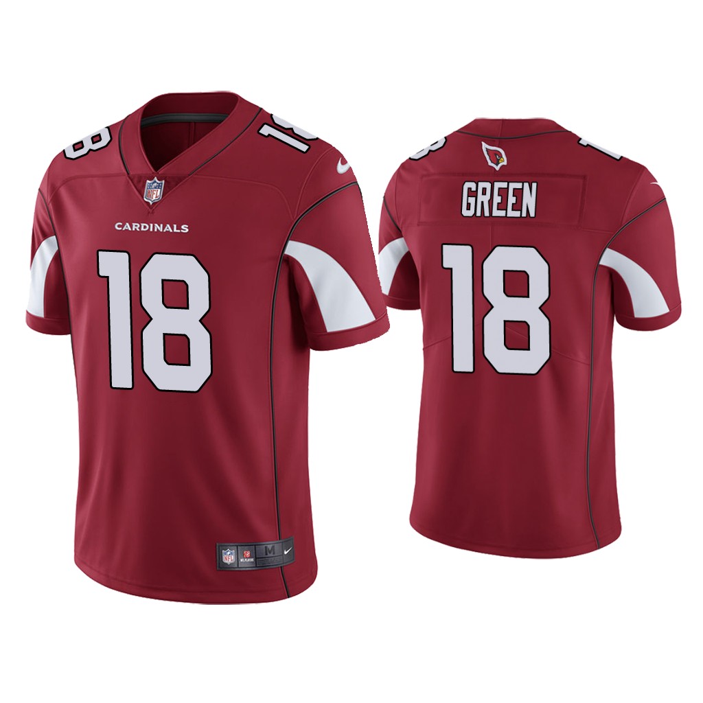Men's Arizona Cardinals #18 A.J. Green Red Vapor Untouchable Limited Stitched Jersey Men's Arizona Cardinals #18 A.J. Green Red Vapor Untouchable Limited Stitched Jersey